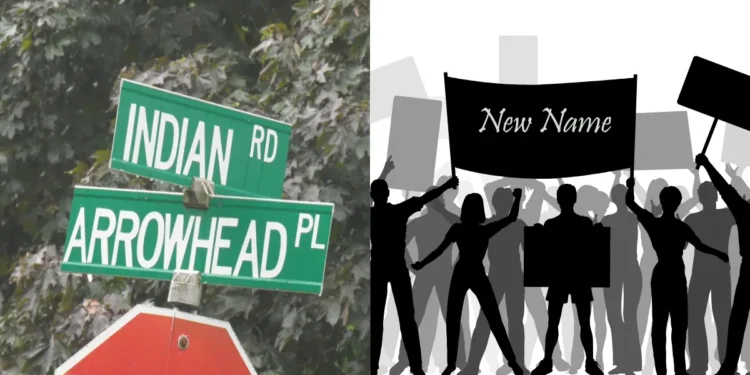 Kingston Indian Road renaming controversy